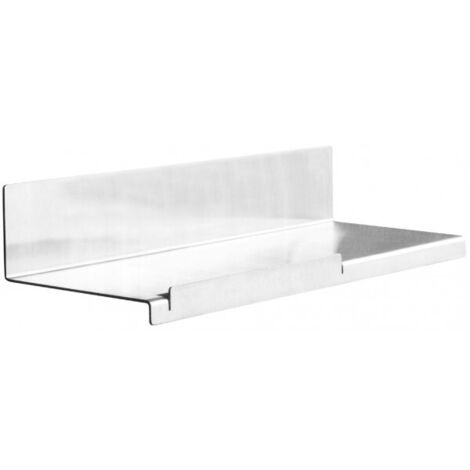 Etagère, porte-objet NIVA en acier inoxydable avec adhésive 30 x5 9,7 cm