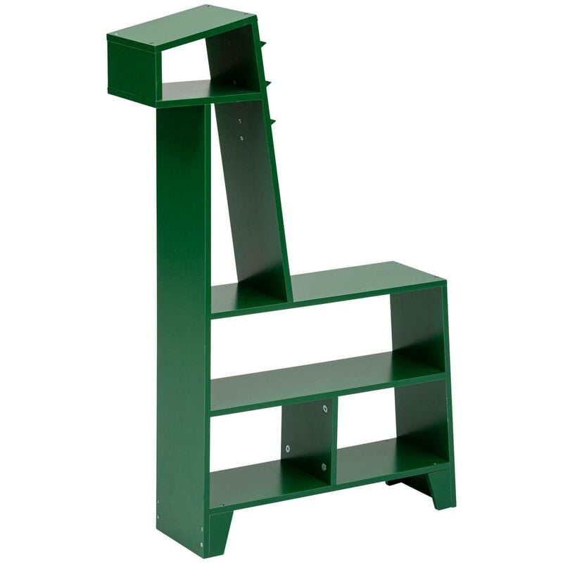 Etagère Dinosaure en bois 66x22cm vert Atmosphera créateur d'intérieur