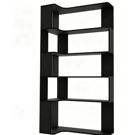 Étagère pour plantes vertes et décoration de chambre, rangement pour livres et objets divers,bibliothèque à cinq niveaux de grande capacité