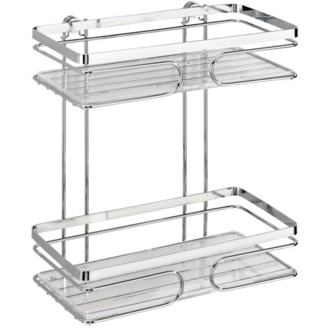 Etagère Premium inox 2 niveaux WENKO