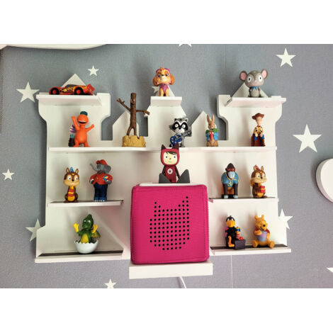 Étagère/Présentoir pour figurines audio du système Toniebox - Château