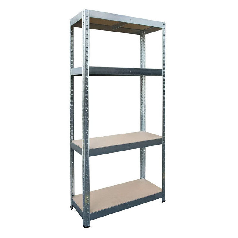 Modulo Storage - Etagère Rack robbust 2362835 - charge lourde 4 plateaux 30x70cm - hauteur 150cm