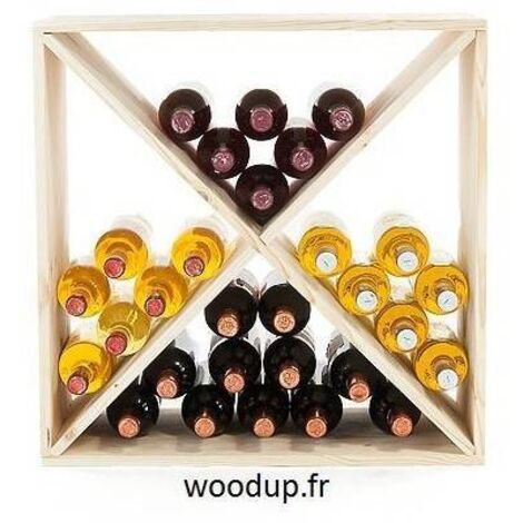 Etagère - Range Bouteille 4 Triangles