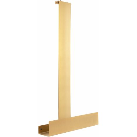 ETAGÈRE REA TORI BRUSH GOLDED
