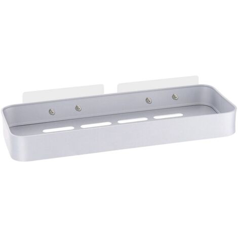 Etagere rectangulaire  aluminium  3m - chrome - Tendance