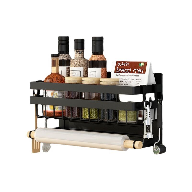 ZVD - tagère Réfrigérateur Magnétique à Épices, Rangement Porte-Épices pour Réfrigérateur