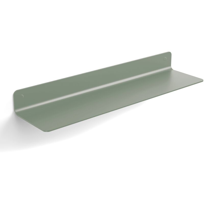 Lineabeta - Etagère Saeta en aluminium vert sauge mat L.45,4 cm