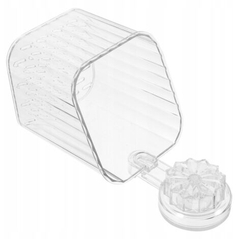 Étagère Salle Bain Transparente Ventouse Rangement