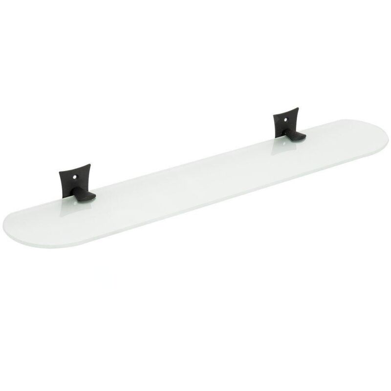 Idralite - Sapho Rebecca - Tablette, longueur 56 cm, noir/verre CC015