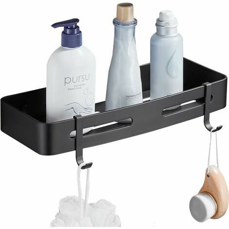 Étagères Salle de Bains Sans Perçage,Etagere Panier de Rangement de Douche  en Métal Doré Champenois Montage Mural Organiseur pour Shampoing Gel Douche(2  Pièces) : : Cuisine et Maison