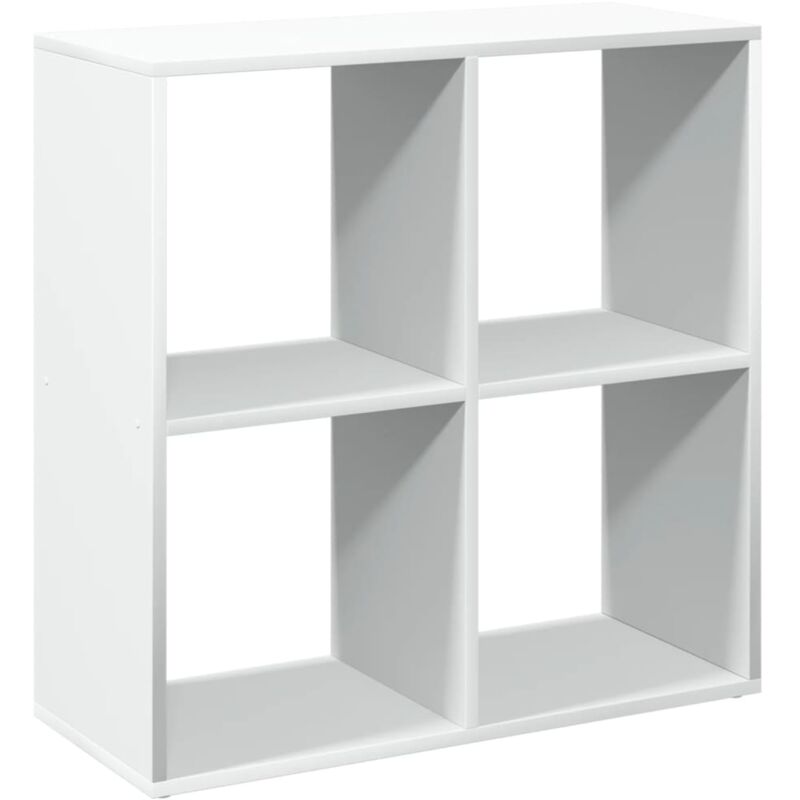 Tagère séparatrice de pièce blanc 69,5x29x69,5 cm Vidaxl