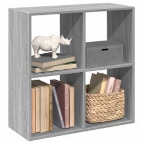 Étagère séparatrice de pièce sonoma gris 69,5x29x69,5