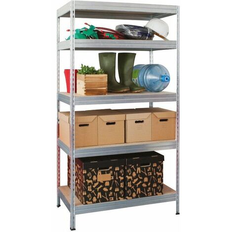 Etagère Stabil Bg 5 Tablettes- 175 Kg Par Tablette 192 X 90 X 40