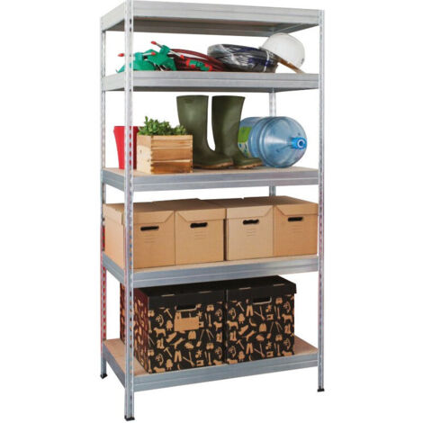 Etagère stabil bg 5 tablettes- 175 kg par tablette 192 x 90 x 40