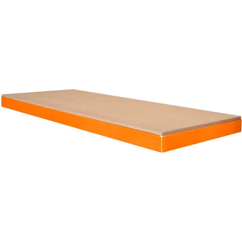 Monster Shop - tagère Supplémentaire Ajustable pour Établi S-Rax, Planche en Bois Aggloméré Robuste, Capacité 300kg, Bricolage Atelier Garage,