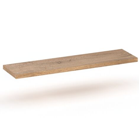 Étagère suspendue en chêne WOTAN 60 cm