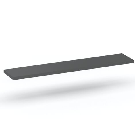 Étagère suspendue grise Loft 80 cm