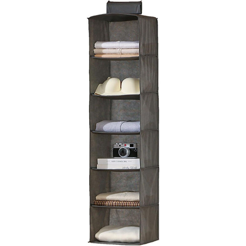 XVX - tagère suspendue, organisateur d'armoire de rangement à suspendre, étagères de rangement suspendues, organisateur de vêtements, gain de place