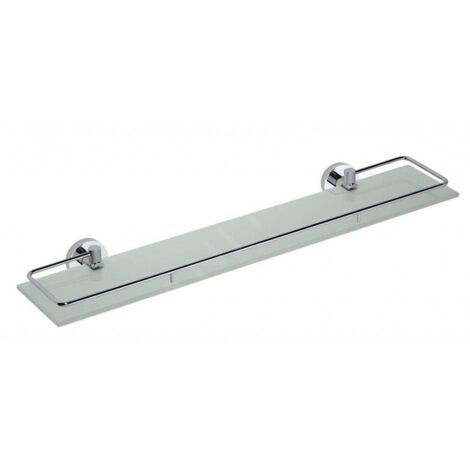 Etagère, tablette de douche murale avec rail OMEGA 60x5,5x13cm