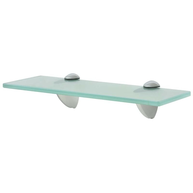 Le Poisson Qui Jardine - tagère Tablette en Verre 30 cm transparent à fixer pour une décoration moderne et épurée - Transparent