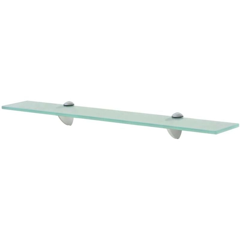 Le Poisson Qui Jardine - tagère Tablette en Verre 60 cm transparent à fixer pour une décoration moderne et épurée - Transparent