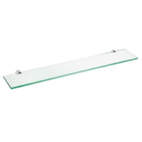 Etagère, tablette murale de douche ALFA en verre 60 x 12 x 2cm
