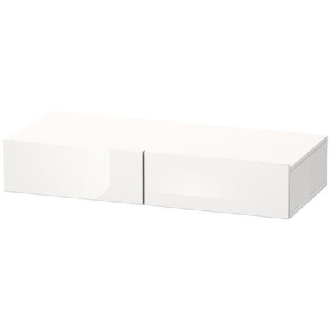 Etagère tiroirDURASTYLE 440x1000x150mm betongris matt/blanc mat