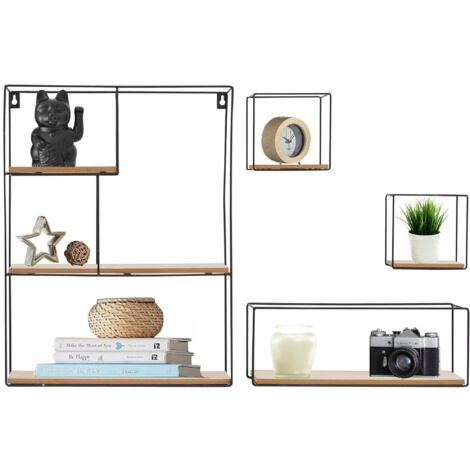 ETAGÈRE TUTUMI LOFT 391883 50X40CM BLACK