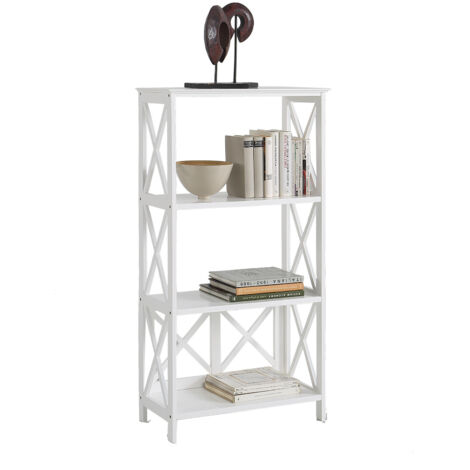 Étagère Victoria 4 tablettes Kitcloset blanc