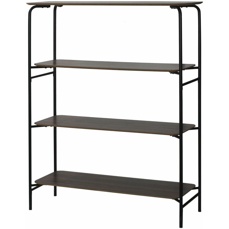 Etagère design 4 étages en mdf et Métal