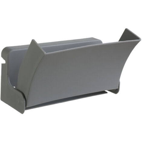 Étagères à chaussures murales pliables - Rangement mural pliable pour chaussures pour étagère murale, sans perçage, couloir et cintre de couloir, gain de place, gris, 1 paquet