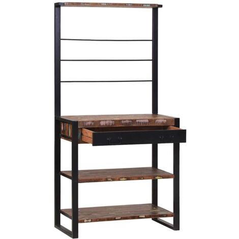 Étagères de rangement，Étagère de cuisine Multicolore 80 x 40 x 160 cm CFW48985