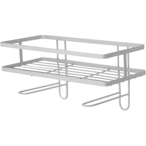 Étagères de salle de bain, meuble de rangement au-dessus des toilettes, dimensions inadaptées pour les essuie-tout et les shampoings.