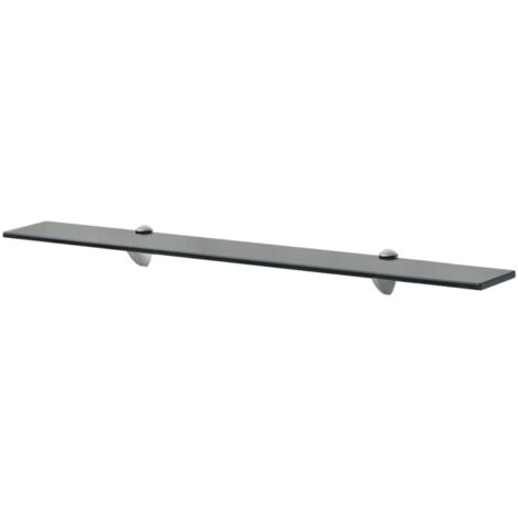 Étagères murales 2 pcs，Étagère flottante Verre 80 x 10 cm 8 mm CFW55472