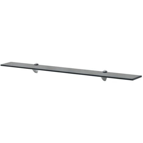 Étagères murales 2 pcs，Étagère flottante Verre 90 x 10 cm 8 mm CFW60170