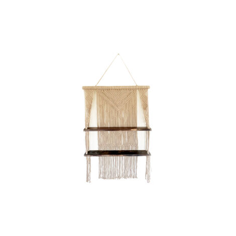 Etagères suspendues en macramé marron - Marron- Vendu par 1