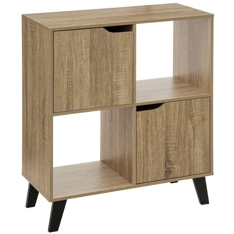 5five Simply Smart - Etagère 4 cases Mix naturel Ceda