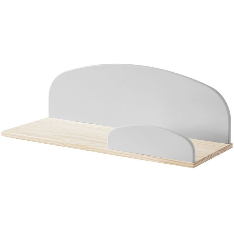 Les Tendances - tagère murale Kiddy 65 cm Bois Gris froid Vipack