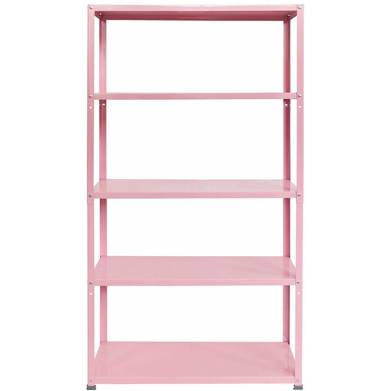 casa pura - etagère kleur rose clair 350 kg de capacité 172 x 90 x 30 cm - rose clair