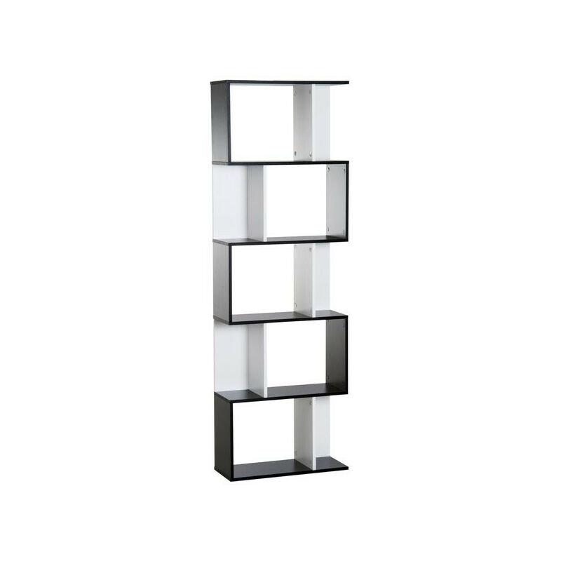 MH - Etagère design miro Noire et blanche