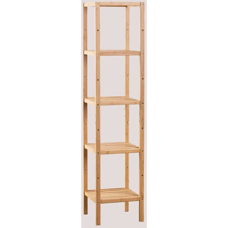 Tagère en bambou Zarak Sklum 145,5 cm