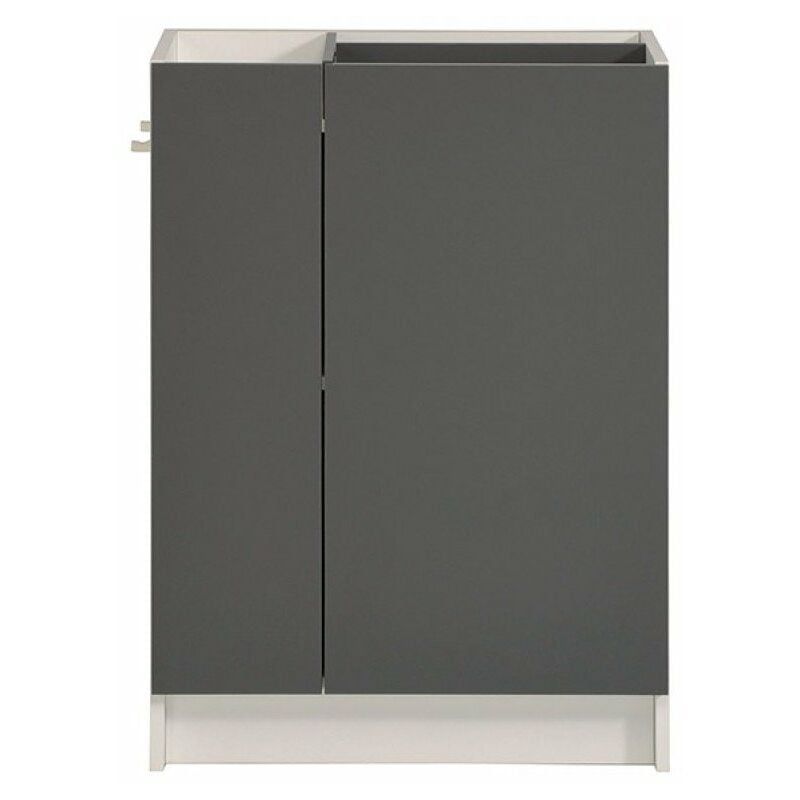 Desserte versus 60x86x32 gris blanc