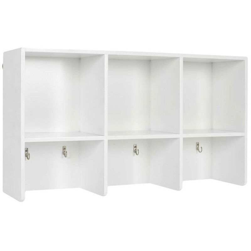 Etagère murale blanche