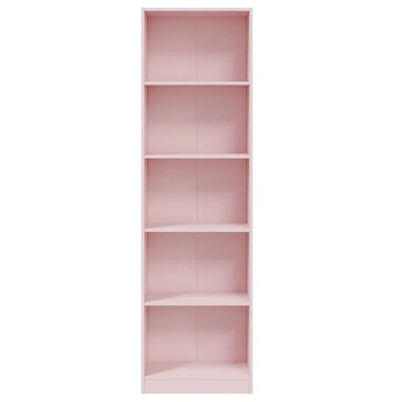Forex - Etagère murale alix 4 tablettes L52cm x H180cm - Rose - Rose
