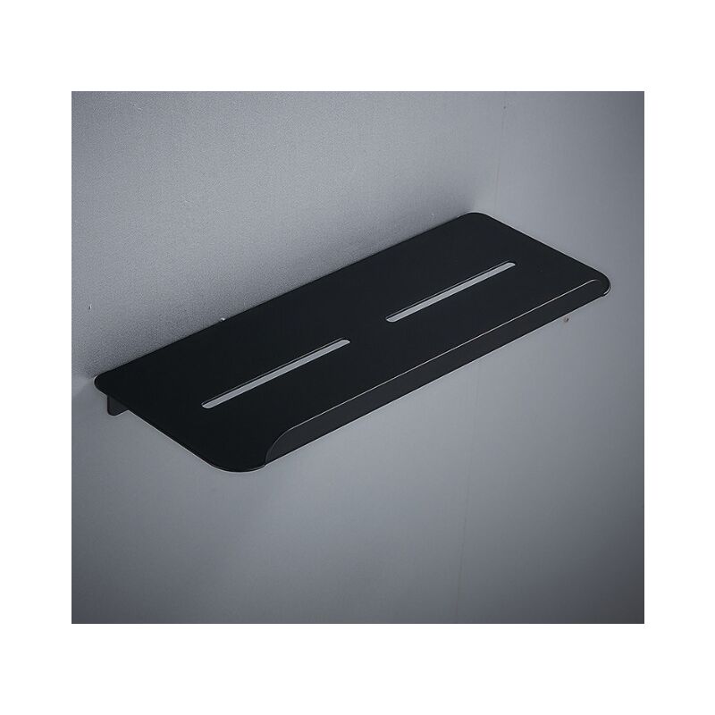 Vuszr - Etagère Murale Noire, Étagere Murale Bois 1 Niveaux Très Belles Etagere avec Longueur 30cm pour Salle de Chambre, Bureau, Salon, etc