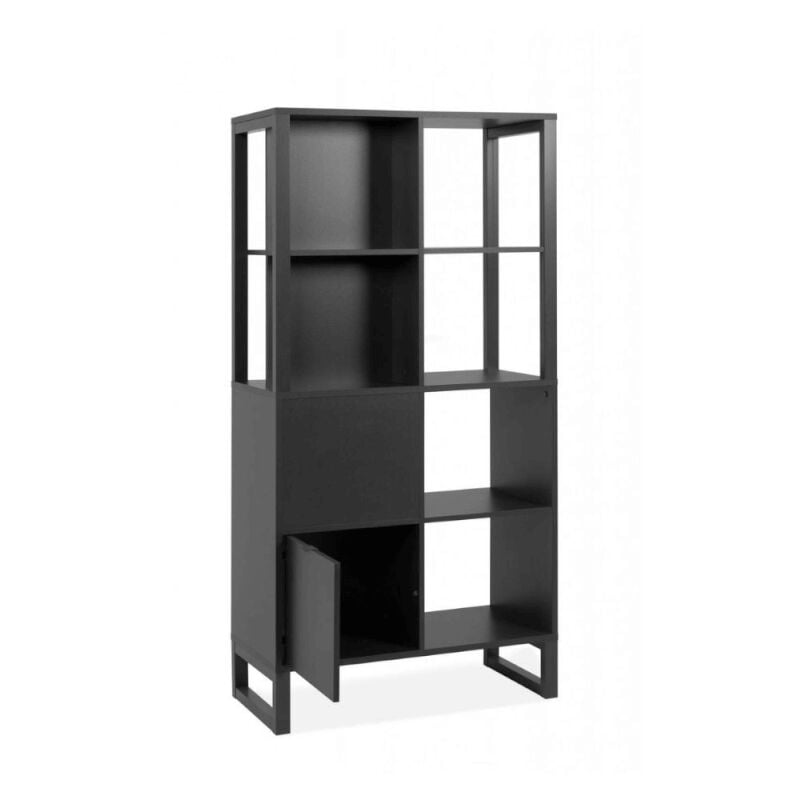 Buffet ouvert deux faces anthracite Sumatra20A