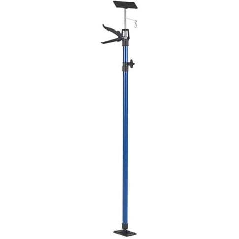 Toolland – Troisième main réglable 115-290 cm – Charge max 30 kg – Pour travaux en hauteur – Supporte des charges lourdes
