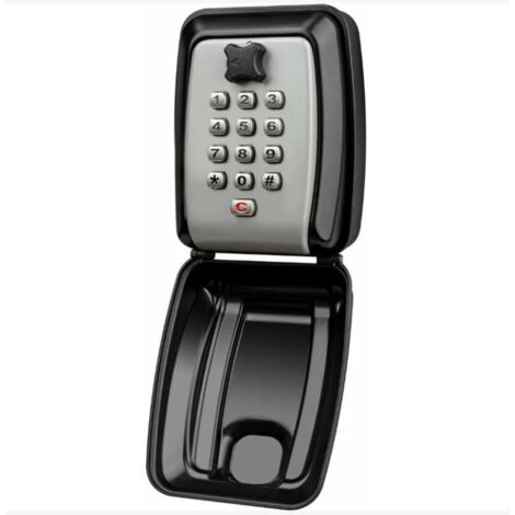Etanche Boite à Clés Sécurisée Boite à Clefs Murale Coffre Clef Exterieur Boitier Clefs Securise Coffre Fort a Clef Mural Key Safe Box-Partagez L'accès à Vos Clés en Toute Sécurité Noir 1219562mm,