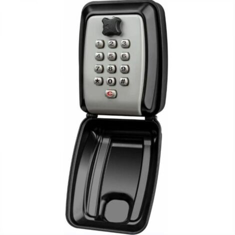 Etanche Boite à Clés Sécurisée Boite à Clefs Murale Coffre Clef Exterieur Boitier Clefs Securise Coffre Fort a Clef Mural Key Safe Box-Partagez L'accès à Vos Clés en Toute Sécurité Noir 1219562mm,