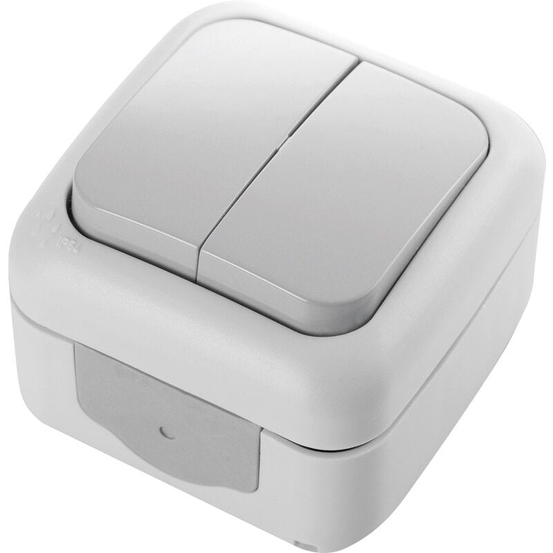 Va et vient double étanche gris Siemens SIE885046